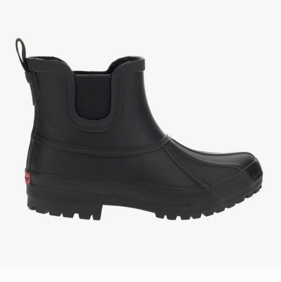 CHOOKA Women's Chelsea Rain Boots, Black, New - Picture 5 of 6
